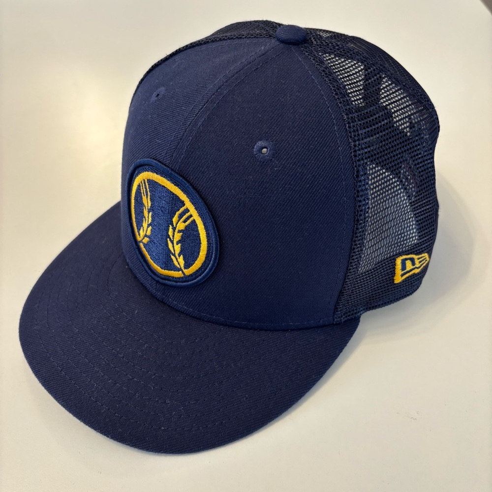 Milwaukee Brewers New Era 59Fifty Mesh Batting Practice Cap - 7 1/2